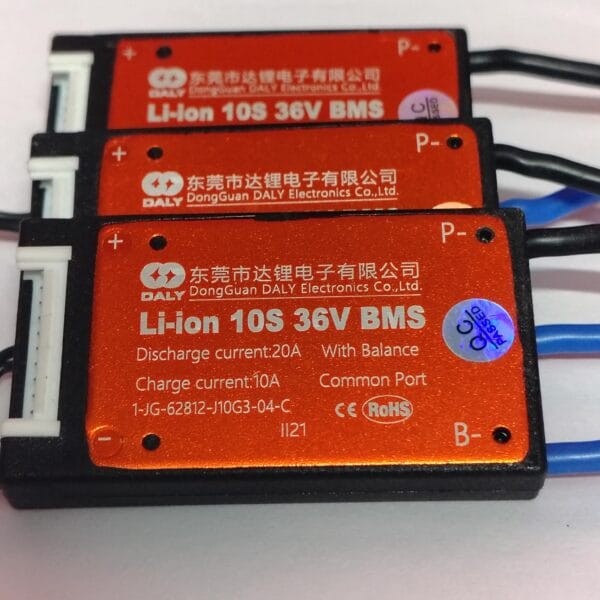 DALY Li-ion NMC 10S 36V 20A Waterproof Battery Management System - BMS Protection Board - Image 3